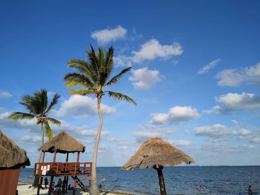 Micro Studio Perfect For Backpackers, Couples, 3 Min Drive To Playa El Nino カンクン エクステリア 写真